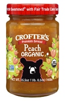 Crofters Organic Fruit Spread Peach