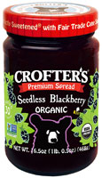 Crofters Organic Fruit Spread Seedless Blackberry