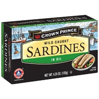 Crown Prince Gluten Free Kosher Sardines in Oil