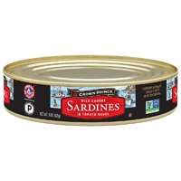 Crown Prince Gluten Free Kosher Sardines in Tomato Sauce