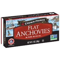 Crown Prince Non-GMO Flat Anchovies In Olive Oil