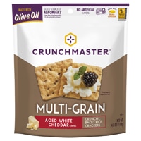 Crunchmaster Gluten Free Multi-Grain Crackers Aged White Cheddar