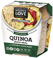 Cucina & Amore Gluten Free Quinoa Quick Meal Artichoke & Roasted Peppers