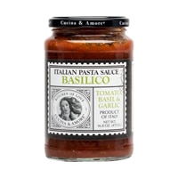 Cucina & Amore Non-GMO Italian Pasta Sauce Basilico Tomato Basil & Garlic