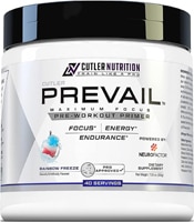 Cutler Nutrition Prevail Pre Workout Primer Energy & Focus Blend - 40 Servings Rainbow Freeze