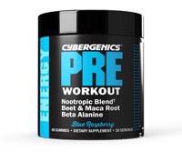 Cybergenics Pre Workout Blue Raspberry