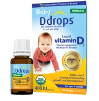 D Drops Baby Organic Liquid Vitamin D3