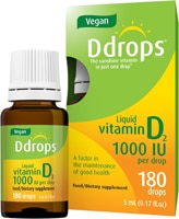 D Drops Liquid Vitamin D2