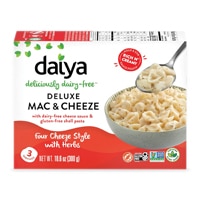 Daiya Mac & Cheese Dairy Free Gluten Free Non GMO 4 Cheese with Herbs