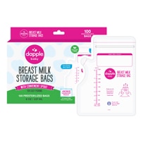 Dapple Baby Breast Milk Storage PreSterilized Bags