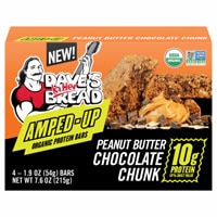 Dave's Killer Bread Protein Bars Organic Peanut Butter Chocolate Chunk