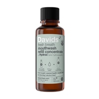 Davids Hydroxi Fresh Breath Mouthwash Refill Concentrate with Nano-Hydroxyapatite Mint