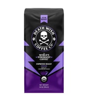 Death Wish Coffee Organic Whole Bean Coffee Espresso