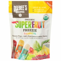 DeeBees Organics Superfruit Freezie Pops - Flavor Pack Tropical