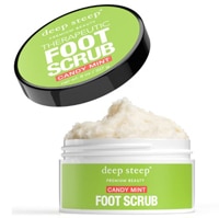 Deep Steep Premium Beauty Therapeutic Foot Scrub Candy Mint