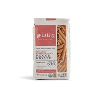 Delallo Organic Whole Wheat Penne Rigate Pasta No 36 Cut