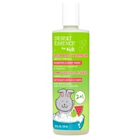 Desert Essence Kids 2-in-1 Shampoo & Body Wash Green Apple Watermelon