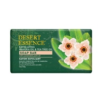 Desert Essence Manuka Oil & Tea Tree Oil Exfoliating Soap Bar