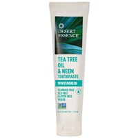 Desert Essence Tea Tree Oil and Neem Toothpaste Wintergreen