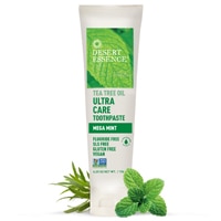 Desert Essence Ultra Care Toothpaste Tea Tree Oil Mega Mint