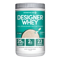 Designer Wellness Designer Whey - Meal Replacement Protein Powder Vanilla Bean