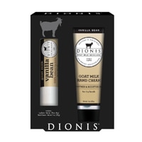 Dionis Lip Balm & Hand Cream Gift Set Vanilla Bean