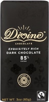 Divine Chocolate 85% Dark Chocolate Bar