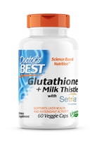 Doctor's Best Glutathione + Milk Thistle