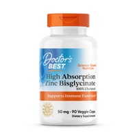 Doctor's Best High Absorption Zinc Bislgycinate