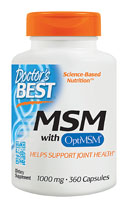 Doctor's Best MSM with OptiMSM®