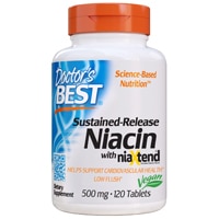 Doctor's Best Niacin Sustained-Release with niaXtend®