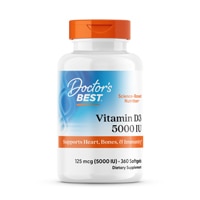 Doctor's Best Vitamin D3 5000 IU