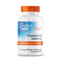 Doctor's Best Vitamin D3 5000 IU