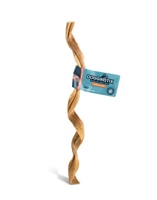 Dogginstix Dog Chew Treat Lamb Collagen 12" Twist Stick
