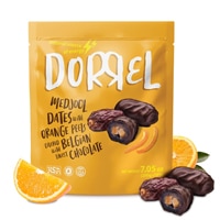 Dorrel Sweets Non-GMO Dark Chocolate Covered Date Orange