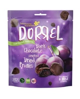 Dorrel Sweets Non-GMO Dark Chocolate Covered Dried Fruit Prune