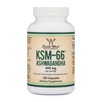 Double Wood Supplements Ashwagandha KSM-66