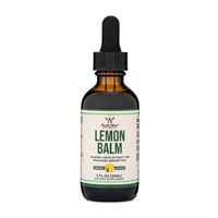 Double Wood Supplements Organic Lemon Balm Tincture - for Digestion & Relaxation