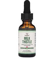 Double Wood Supplements Organic Milk Thistle Liver Detox Drops