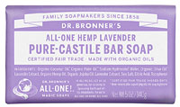 Dr. Bronner's All-One Pure-Castile Bar Soap Hemp Lavender