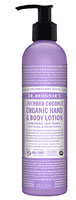 Dr. Bronner's Organic Hand & Body Lotion Lavender Coconut