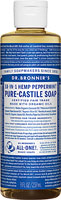 Dr. Bronner's Organic Pure-Castile Liquid Soap Hemp Peppermint