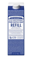 Dr. Bronner's Organic Pure-Castile Liquid Soap Refill Hemp Peppermint