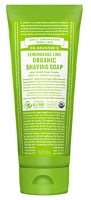 Dr. Bronner's Organic Shaving Soap Lemongrass Lime