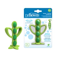 Dr. Brown's Peapod Teether + Toddler Toothbrush 3 months + BPA Free