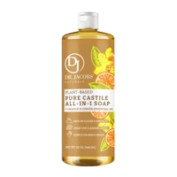 Dr. Jacobs Naturals Pure Castile All-In-1 Soap Orange & Ginger