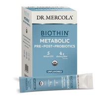 Dr. Mercola Biothin Organic Metabolic Pre + Post + Probiotics Unflavored