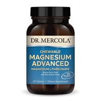 Dr. Mercola Chewable Magnesium Advanced Magnesium L-Threonate Nautral Cherry