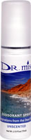 Dr. Mist Deodorant Spray Unscented