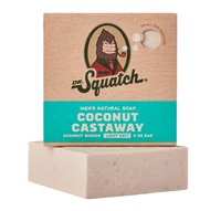 Dr. Squatch Men's Natural Bar Soap Coconut Castaway